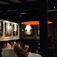 Nice atmosphere at Black Ginger in Gustavia