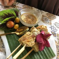 Tempeh Satay  at Paina Paita Home in Pai