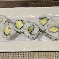 Avocado roll #Veganuary at Akasaka in Milton Keynes
