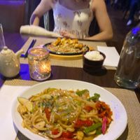 2 of the fully vegan options  at Akasaka in Milton Keynes