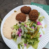 Falafel Salad at Baba Ganoush - Jerusalem Falafel in Bristol
