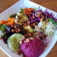 Buddha Bowl at Karma in Jaco