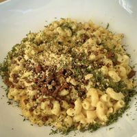 Mac and cheese- best thing we tried  at Karma in Jaco
