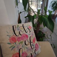 Indoors at Karma in Jaco