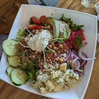 Salad at Karma in Jaco