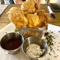 Cauliflower wings  at Karma in Jaco