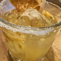 Passion fruit margarita  at Karma in Jaco