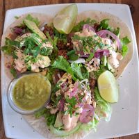 Beyond Meat Tacos at Karma in Jaco