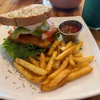 Tofu sandwich  at Karma in Jaco