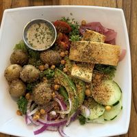 Karma salad  at Karma in Jaco