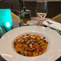 Ebly risotto with smoked tofu at Allerlei in Wolfsburg