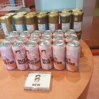 Yummy branded beer 7% at Buddy Buddy in Brussels