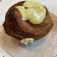 Cinnamon bun   at Buddy Buddy in Brussels