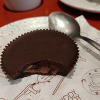 Chocolate cup at Buddy Buddy in Brussels