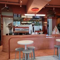 Inside at Buddy Buddy in Brussels