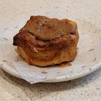 Pastry with almond butter at Buddy Buddy in Brussels