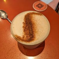 Chai latte at Buddy Buddy in Brussels