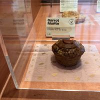 Carrot muffin   at Buddy Buddy in Brussels