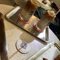 Iced coffee  at Buddy Buddy in Brussels