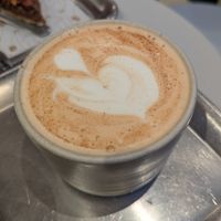 Roïboos, vanilla, PB latte at Buddy Buddy in Brussels