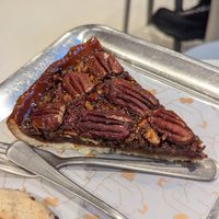 Pecan pie at Buddy Buddy in Brussels