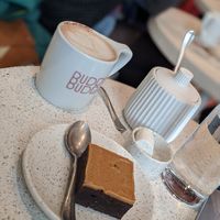 Praliné coco with brownie ♥ at Buddy Buddy in Brussels