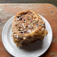 Cinnamon scroll  at Café Monteverde in Monteverde