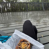 Cinnamon roll   at Café Monteverde in Monteverde