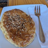Potato pocket at Café Monteverde in Monteverde