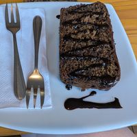 Chocolate banana bread at Café Monteverde in Monteverde