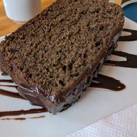 Chocolate banana bread again at Café Monteverde in Monteverde