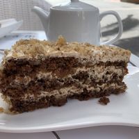 Carrot cake (vegan) at Hi! Bubble tea Patisserie in Gran Canaria