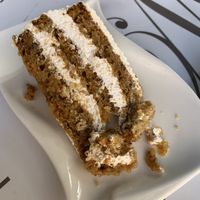 Vegan carrot cake  at Hi! Bubble tea Patisserie in Gran Canaria