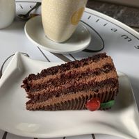 Vegan chocolate cake   at Hi! Bubble tea Patisserie in Gran Canaria