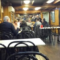 Bar interior. at Quimet d'Horta in Barcelona