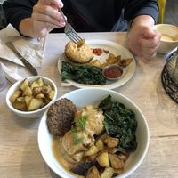 Our vegan meals  at Back To Eden Bakery in Portland