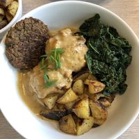 Biscuits and Gravy  at Back To Eden Bakery in Portland