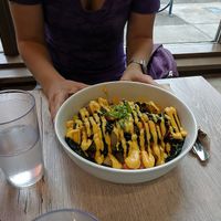 Root vegetable hash at Back To Eden Bakery in Portland