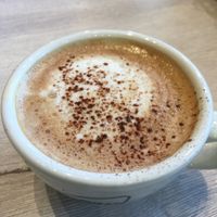 Mocha with oat milk  at Back To Eden Bakery in Portland