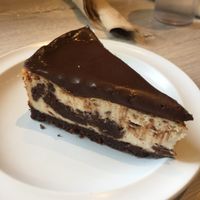 Brownie cheesecake  at Back To Eden Bakery in Portland