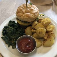 Breakfast sandwich at Back To Eden Bakery in Portland