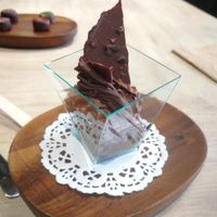 vegan hazelnut dessert at Benns Ethicoa in Cheras