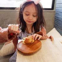 Chocolate Cheese Cake (Being Eaten!). at Benns Ethicoa in Cheras