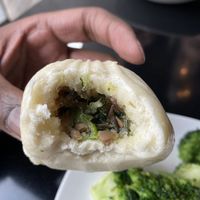 Vegan bun at Din Tai Fung - Pine St in Seattle