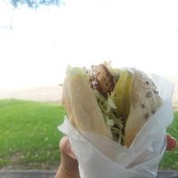 Bbq tofu sandwich at The Island Grocer in Waiheke Island