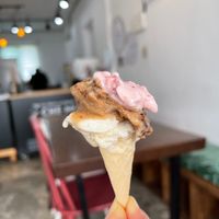 Mini cones to play with! at AcheMi in Seoul