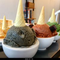Black sesame is (one of) my favourite/s at AcheMi in Seoul