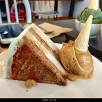 Ice cream cake! at AcheMi in Seoul