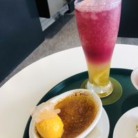 Blueberry Lemonade & Creme Brûlée 💚  at AcheMi in Seoul