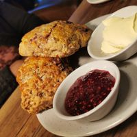 Scones  at The Drunken Duck Inn in Ambleside